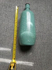 *Rare* Vintage J.M. DA Fonseca AZEITÃO Portugal Speckled Green Bottle 25 3 4878