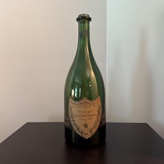 Vintage 1955 Empty Dom Perignon Champagne Bottle -No Cork VERY RARE AGE! Mancave