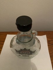 Lot of 3 Maple Syrup Bottles /Jugs w/ Loop Handles & Plastic Caps 12.5 oz/375mL