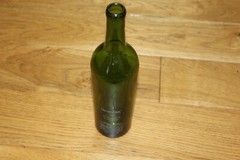 Rare Collectors Edition Silver Oak 2012 Napa Valley Etched Wine Bottle