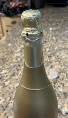 Vintage Large Store Display Wine Bottle Präsidenten Gold 3L Big Huge Germany Bar