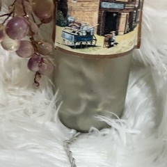 wine Glass Craft bottle With Lights