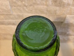 Vintage Gallo Green Emerald Glass Wine Jug 1/2 Gallon