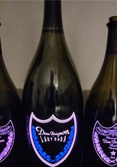 Empty Dom Perignon LADY GAGA