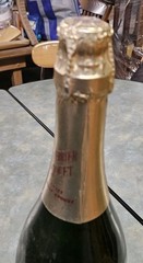 Vintage 1995 Perrier Jouet Floral Champagne Dummy Empty Bottle 6 Litre 19.5&rsquo;H