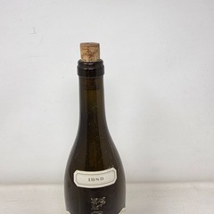 Vosne Romanee Mis au Domaine 1989 Empty Wine Bottle Appellation Controlee & Cork