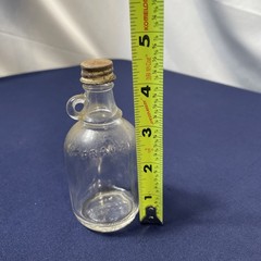 Vtg Franzia Mini Wine Bottle Jug w/ Handle 3/16 Pint Size
