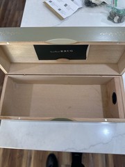 Krug Clos du Mesnil 1995 Empty Wooden Champagne Presentation Box Case Authentic