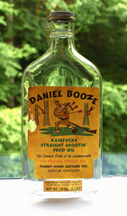 Vintage Orange Blossom Wine Bottle Label & Daniel Booze Kaintucky Feud Oil Label