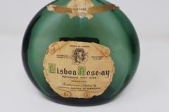 Lisboa Rose-ay 1964 Portuguese Still Rose Empty Wine Bottle
