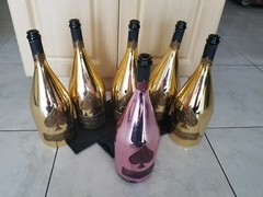 5 Ace Of Spades Brut Champagne 1.5L MAGNUM Gold Bottle (just 5 bottle GOLD)