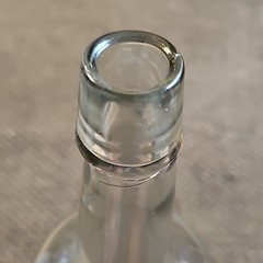 Vtg Glass Brotherhood Wine Co Bottle Empty Quart Liquor Bottle 12.5&Prime;W/stopper