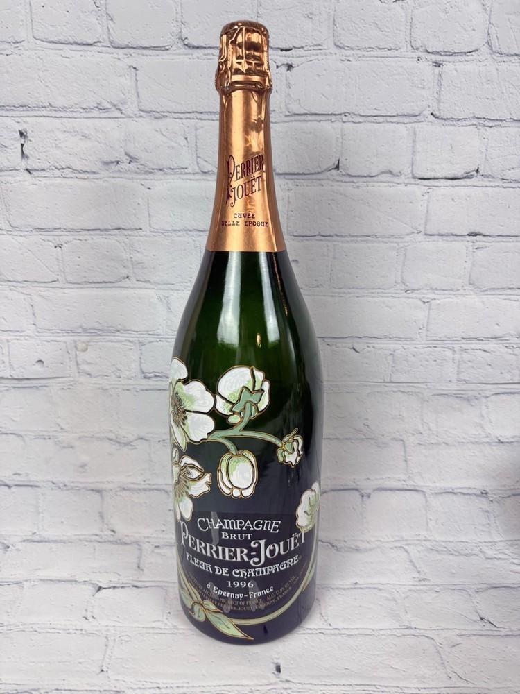 PERRIER JOUET BELLE EPOQUE 1996 GIANT FACTICE DUMMY DISPLAY Jeroboam BOTTLE 3L
