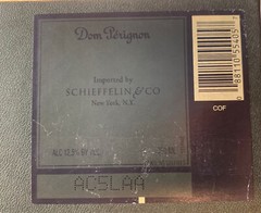Dom Perignon 1998 Vintage Empty Bottle & Display Box Champagne Wine