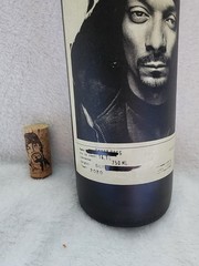 Snoop Dogg Empty Wine Bottle 19 Crimes Cali Red 2020 W Cork Collectible