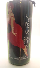 Lady In Red 4th Ed. Collectible Cut Kesler Wine Bottle
