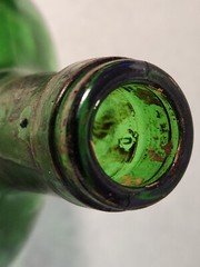 Vtg / Rare – 1977 – Franken Volkacher Kirchberg- Empty Wine Bottle & Cork & Top