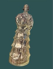 Vintage ~1950s ~ Dalmau Hermanos & Cia ~ Collectible Wine or Liquor Glass Bottle