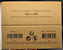 Louis Roederer Cristal 2013 Empty Box And Booklet Great For Crafting