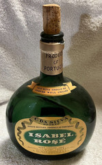 Vintage Isabel Rose Wine Bottle Vintage 1966 Imported Perfecto Dist.