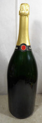 Taittinger Brut Champagne Dummy Empty Bottle Prop Mathusalem Wood Crate Very Big