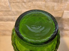 Vintage Gallo Green Emerald Glass Wine Jug 1/2 Gallon