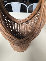 Vintage Decorative Wicker Wine Bottle Holder
