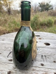 VTG Mateus Rose Wine Bottle. 1 Pt 9oz. Made In Portugal. Empty