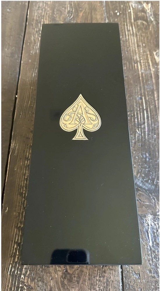 Ace of Spades Champagne Box Black Lacquered Case Armand De Brignac