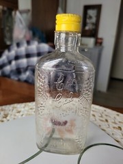VINTAGE CAR CAL WINERY BOTTLE PINT GREENSBORO NC WINE WHISKEY LIQUOR