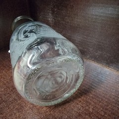 Vintage Paul Masson Wine Decanter Norman Kosarin 1989 Etched Flowers 9 3/4&Prime;