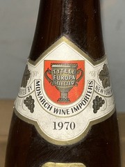 1970 Warre’s Vintage Port Monarch Wine Imports Tytell Selected Glass Bottle