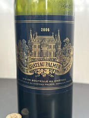 2006 Chateau Palmer Margaux Medoc Bordeaux – Empty 2 X 750ml Bottles – France