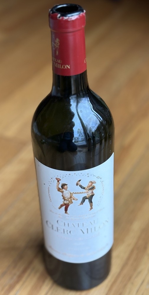 Chateau Clerc Milon Crand Cru Classe 2020 Pauillac France Empty Bottle Only