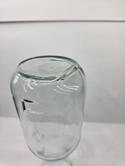Vintage Paul Masson 9 3/4 Clear Glass Carafe Since 1852 Decanter Pitcher