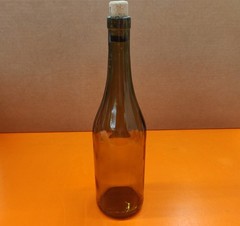 ⭐️⭐️⭐️⭐️⭐️ Empty 750mL Glass Wine Bottle Olive Green for Upcycle Crafts Décor