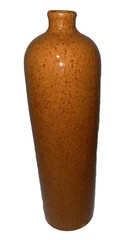 Stoneware Liquor/wine Bottle. Stamped Made In France. Cork Inside 11” In Height