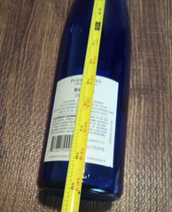 Extra Tall Wine Bottle Blue Riesling Bottle Wine Home Decor Plalz Riesling 19&Prime;