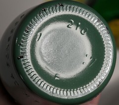 Vintage Portugal Green Wine Bottle J.M. Da Fonseca, Azeitao, Portugal, 9&Prime;