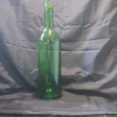 Green Glass Wine Bottle 4/5 Quart Collectible
