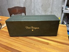 Vintage Dom Perignon 1998 Dark Green Champagne Empty Bottle and Box Only