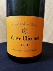 Empty VeuveClicquotBrutChampagne Jeroboam 3L Bottle w/ Wooden PresentationCase