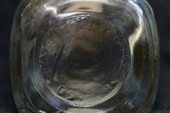 VTG Fu-ki Japanese Plum Wine Glass Bottle, Produced & Bottled in Japan, Empty