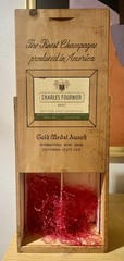 Vintage Charles Fournier Brut New York State Champagne Box 1950