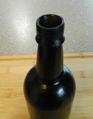 Antique/Vintage Heavy Brown Glass Wine Bottle – Blown Glass Bubble Bottom