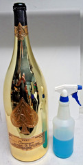 6.0L 6-Litre Empty ARMAND DE BRIGNAC BRUT CHAMPAGNE ACE OF SPADES Bottle « READ »