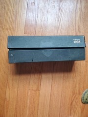 Dom Perignon Moet Champagne Display Box Vintage 1998 With Empty Bottle