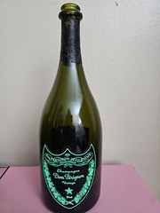 Dom Perignon luminous champagne Bottle EMPTY 750mL