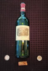 2002 Chateau Lafite Rothschild Pauillac France Empty Bordeaux Wine Bottle