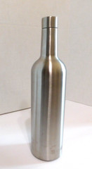 True North Aluminum Wine Bottle 26 Oz 12 Inches Tall 3 In Wide Screw Cap